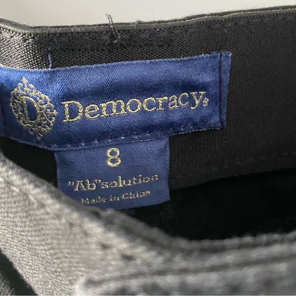 Democracy Absolution Itty Bitty Boot Black Jeans  SZ 4 TALL NEW - Picture 6 of 11